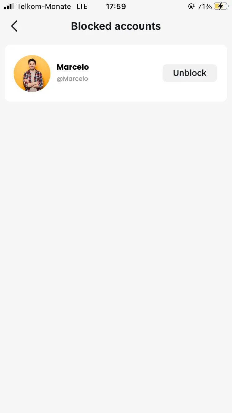 How to block someone in bulk - Step 6