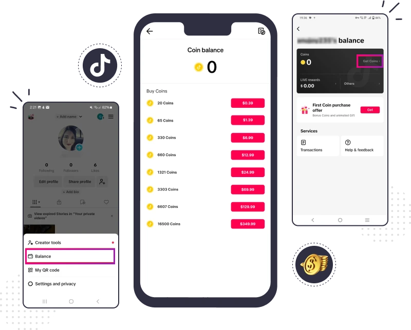 How to buy TikTok coins