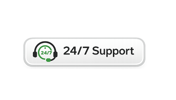 24/7 Live Customer Support