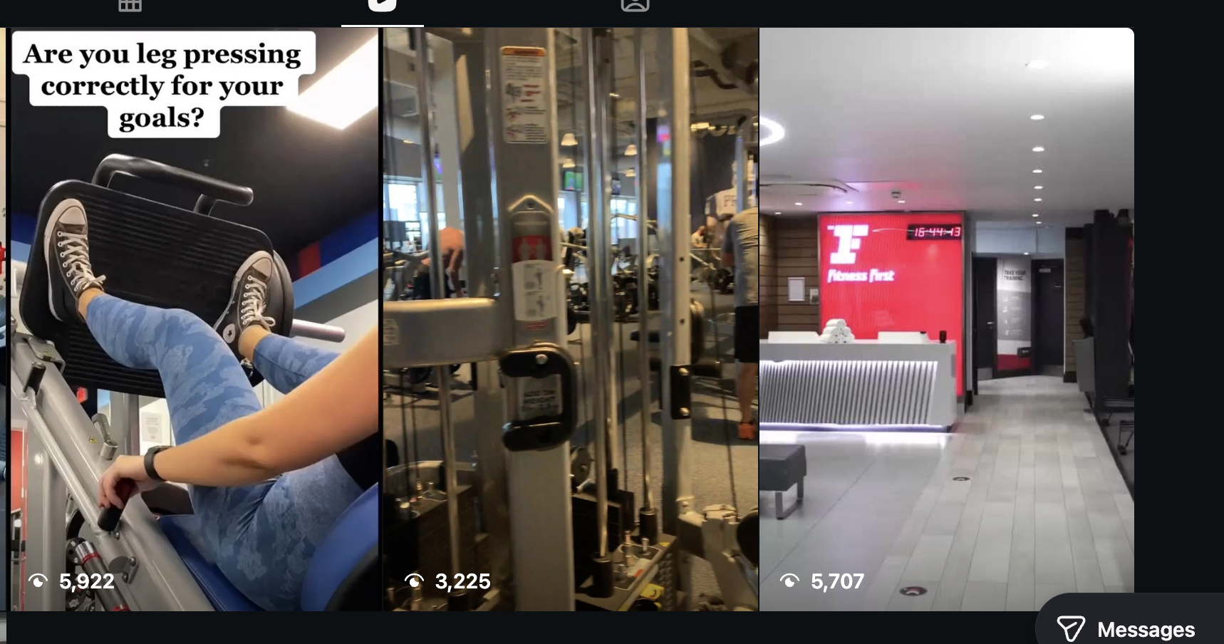 Improved Gym Lix Reels performance after combining Trollishly support with regular posting